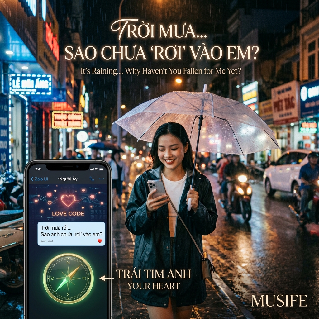 Trời Đổ Mưa Rồi..Sao Anh Chưa Đổ Em